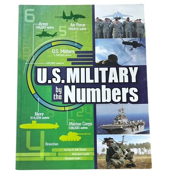 U.S. Military by the Numbers Paperback - Picture 1 of 2